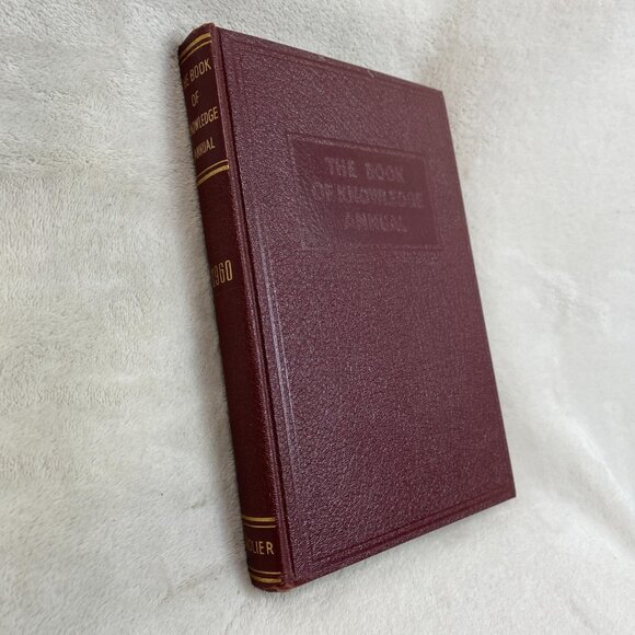 Vintage 1960 Book of Knowledge Annual by Grolier – Illustrated Science & Culture - Picture 3 of 11
